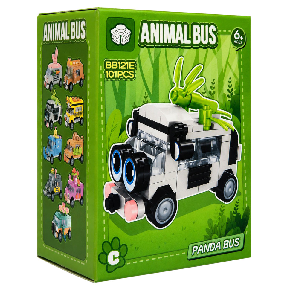 Дитячий конструктор Panda Bus Bambi BB121E-C серії 