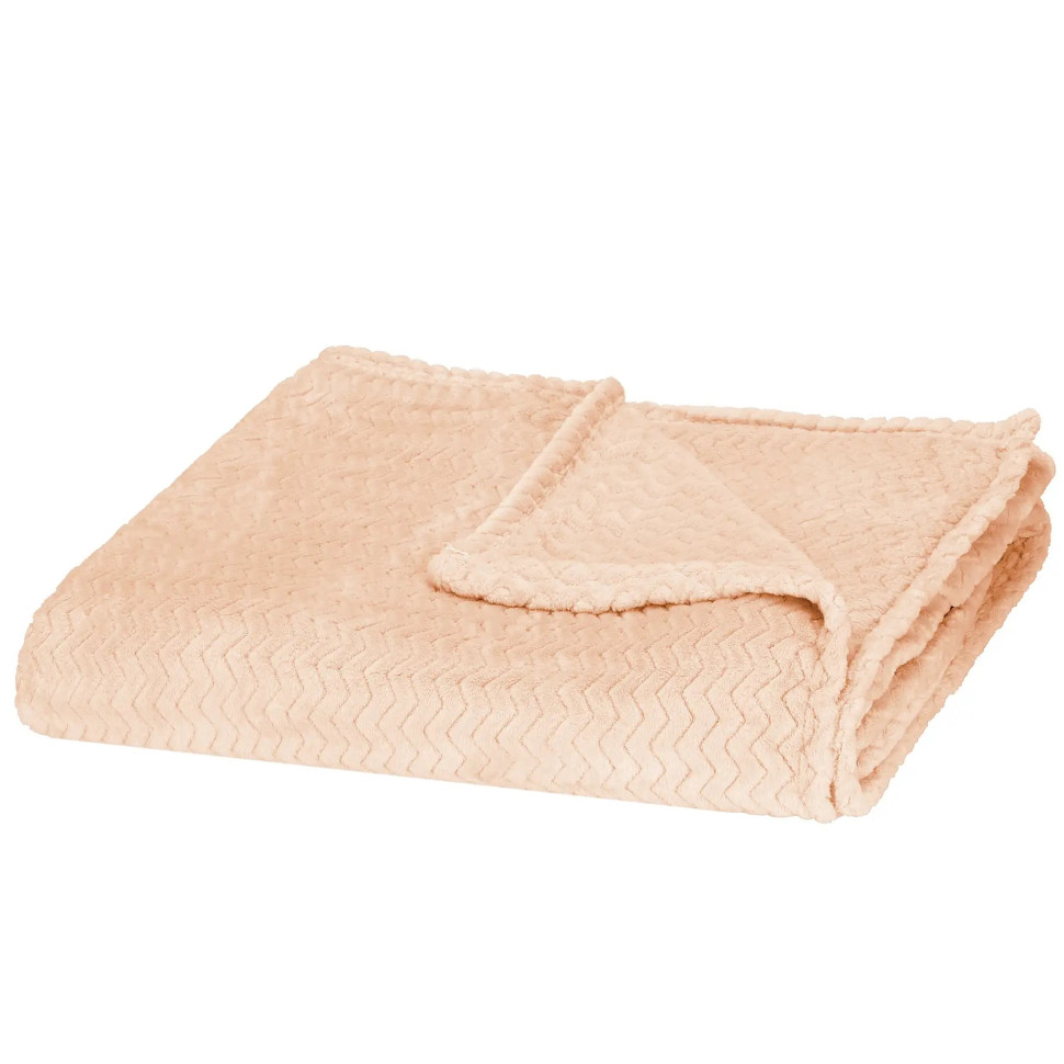 Плед-покрывало Extra Soft Springos HA7160 кремовый 200x220 см