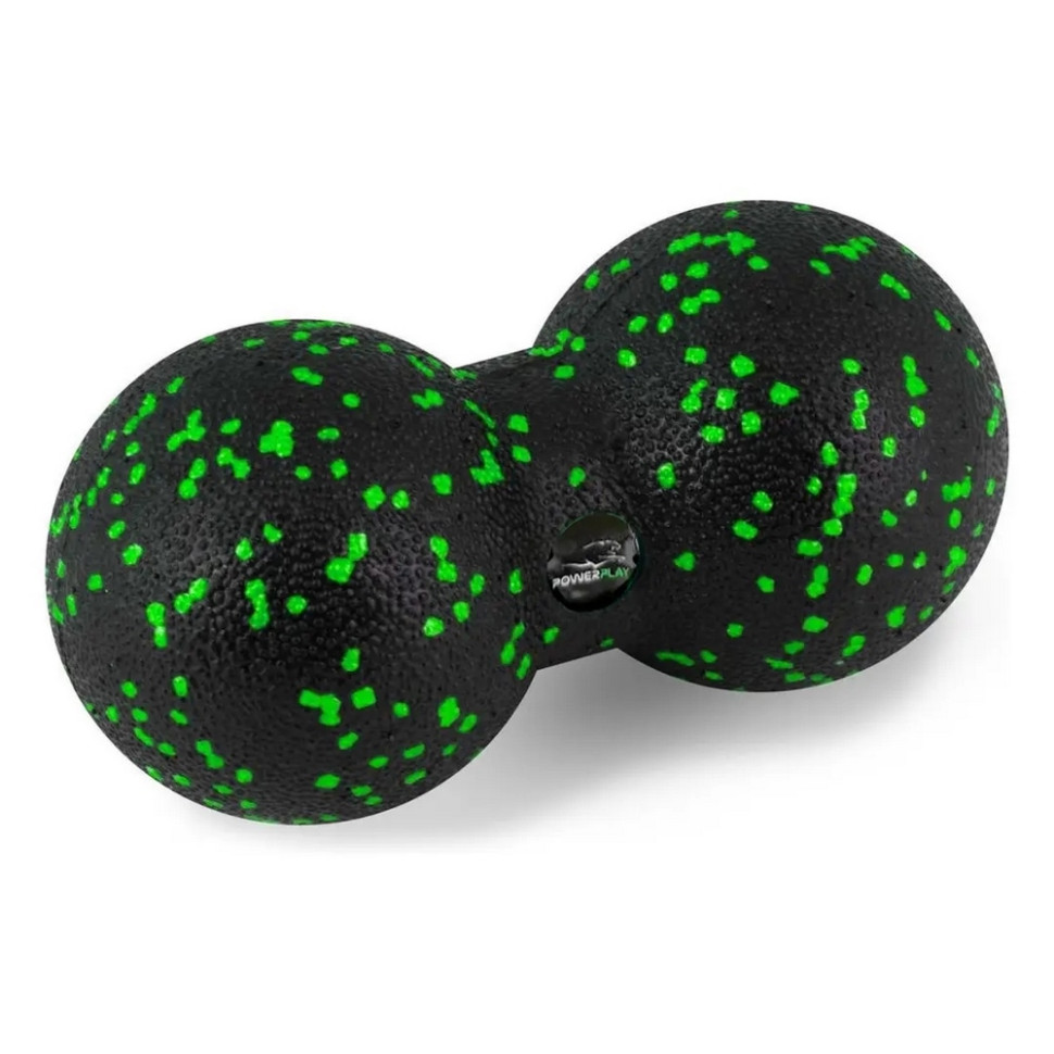 Подвійний масажний м'яч PP-4353 Peanut ball PowerPlay PP_4353_Green
