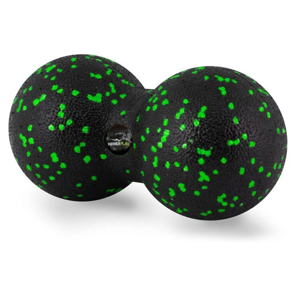 Подвійний масажний м'яч PP-4353 Peanut ball PowerPlay PP_4353_Green