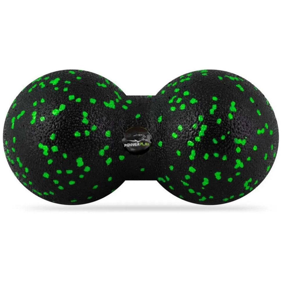 Подвійний масажний м'яч PP-4353 Peanut ball PowerPlay PP_4353_Green