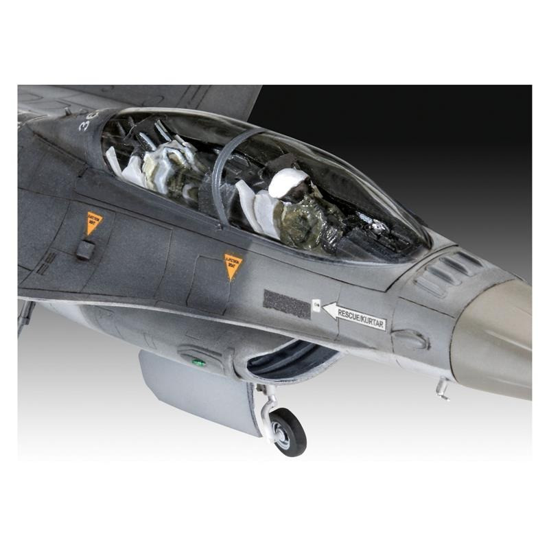 Збірна модель-копія Літак F-16D Tigermeet 2014 Revell RVL-63844 рівень 4 масштаб 1:72