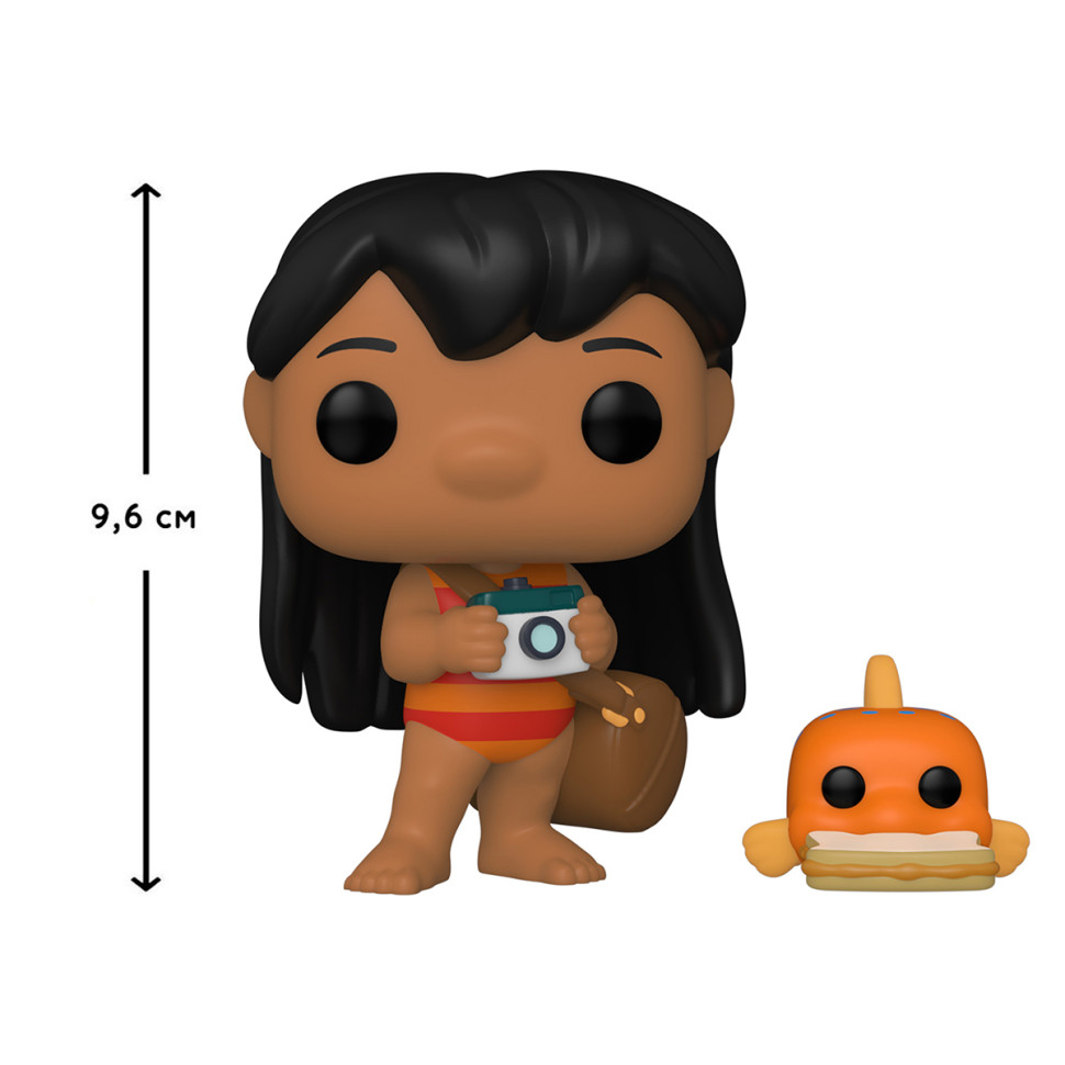 Ігрова фігурка Funko POP! серії Ліло та Стіч - Ліло з рибкою 55621