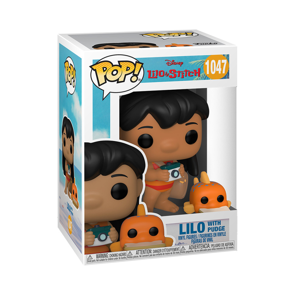 Ігрова фігурка Funko POP! серії Ліло та Стіч - Ліло з рибкою 55621