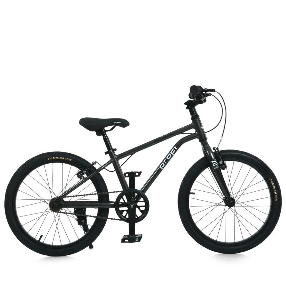 Велосипед детский LIGHTY PROF1 MB 20LIGHTY DARK GREY, колеса 20 дюймов