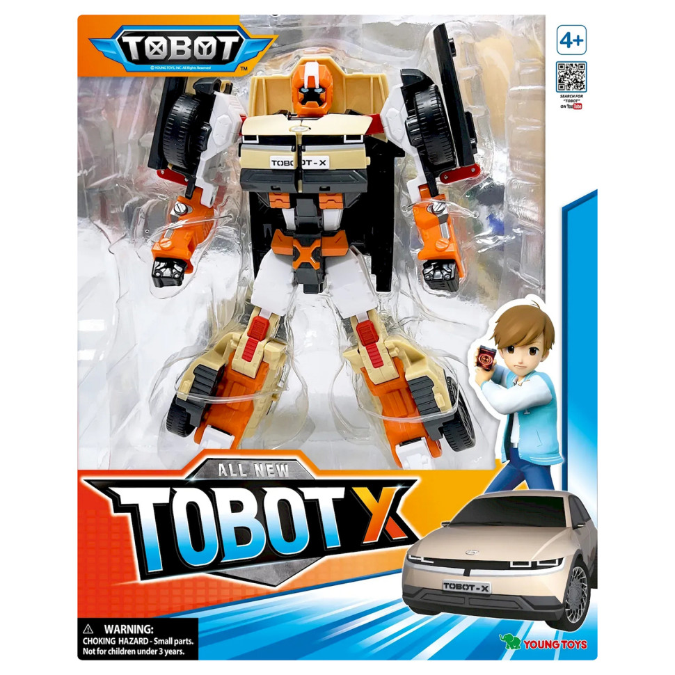 Дитяча іграшка-трансформер S5 тобот X TOBOT 301148, 8х15х22 см