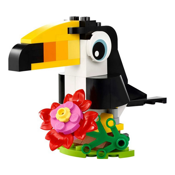 Конструктор Creator Тропический тукан LEGO 30688, 59 деталей