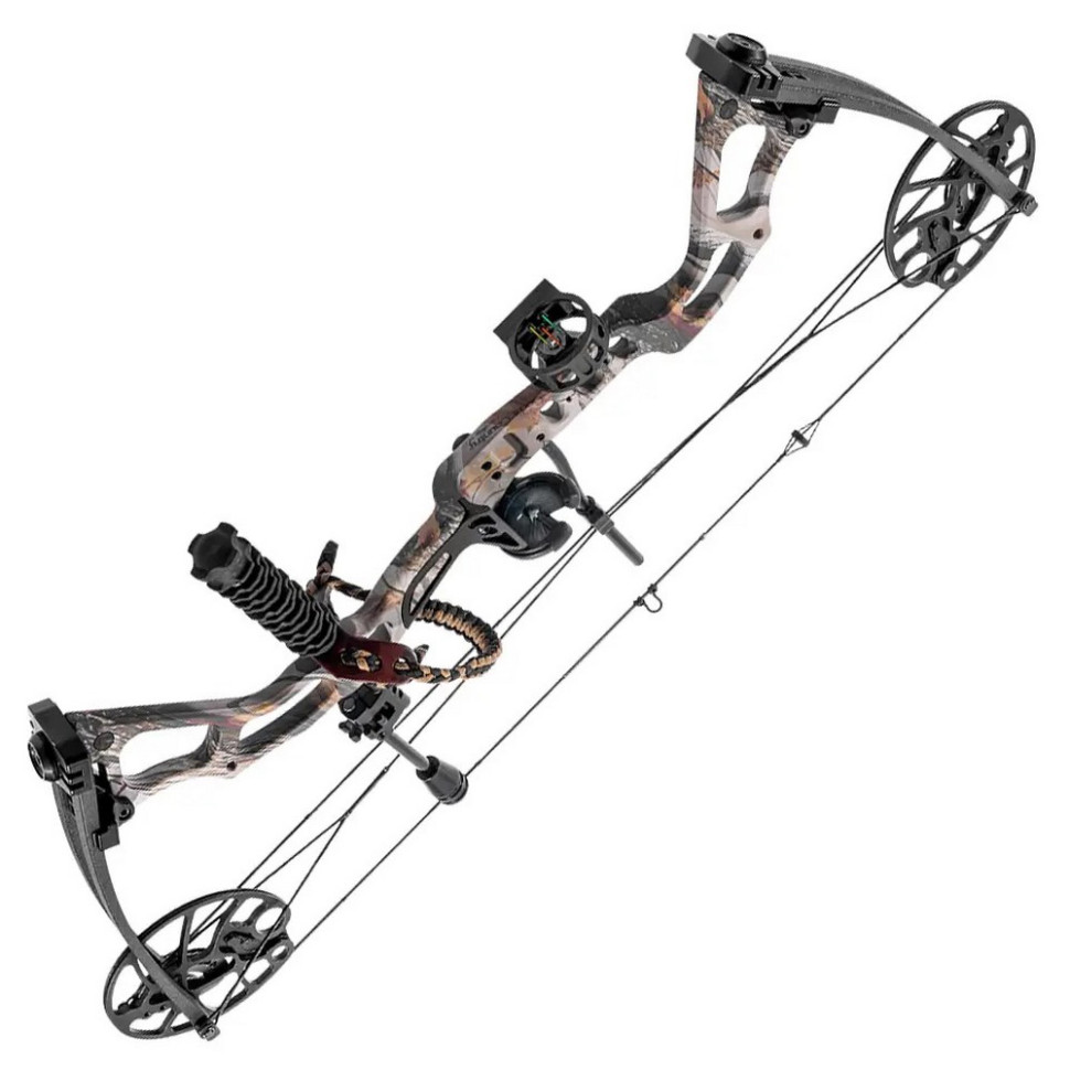 Блочний лук CBA2 Mirage KIT Man Kung MK-CBА2GC-KIT, сила натягу 18 кг