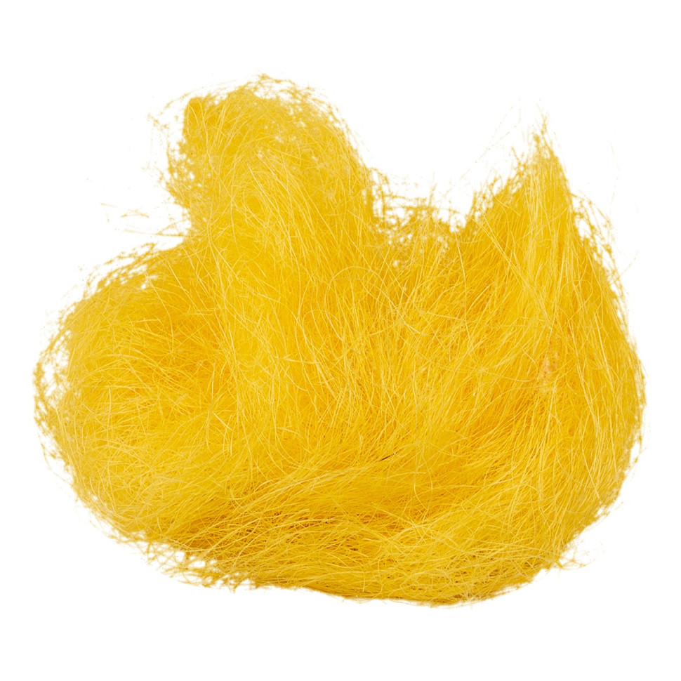 Декоративный наполнитель Сизаль Santi 742781 натуральный, 30 грамм, желтый