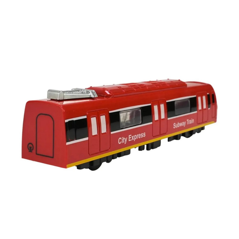 Дитячий ігровий потяг Bambi 731-27K(Red) червоний, світиться, 23х4х5 см