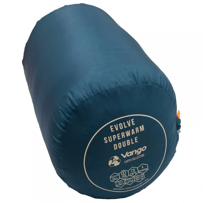 Спальний мішок Evolve Superwarm Double Vango 929159 Moroccan Blue, Twin
