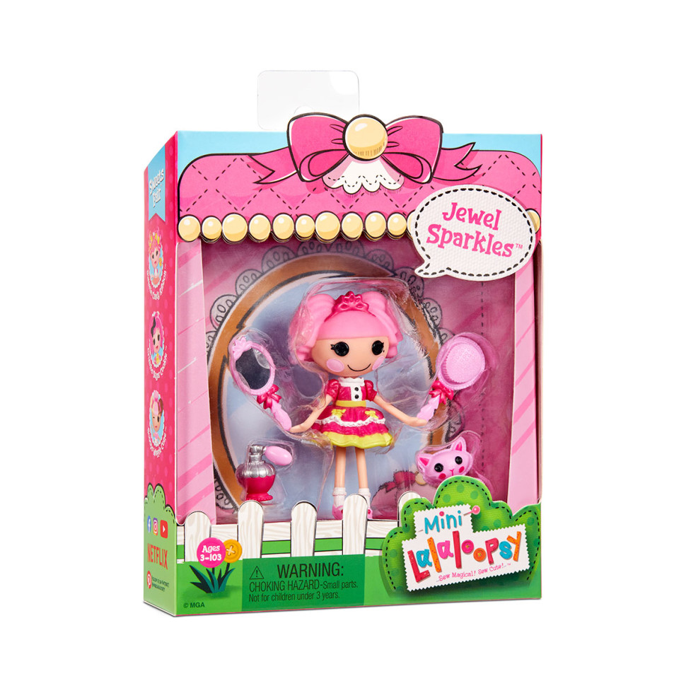 Лялька мини LALALOOPSY – ДОРОГОЦІННА БЛИСКІТКА 579045