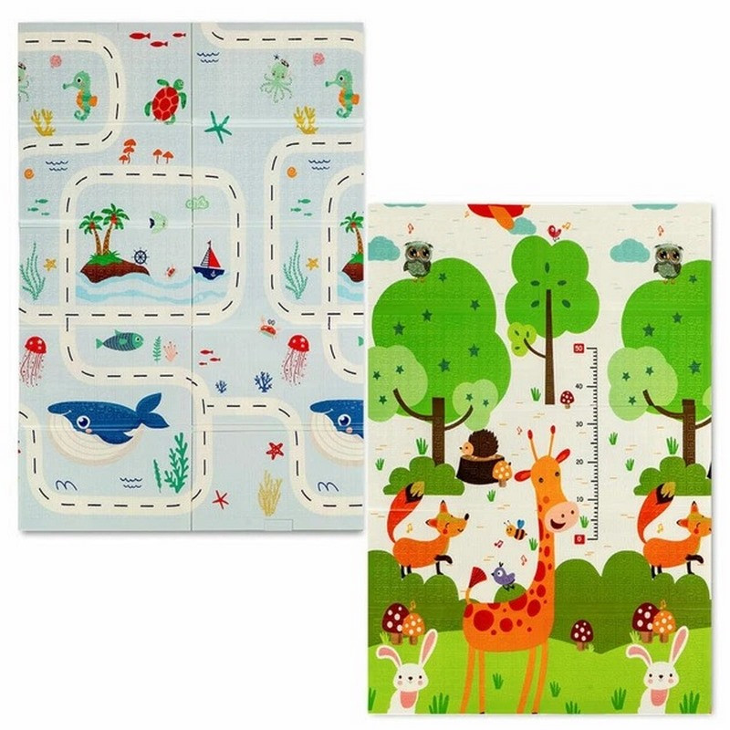 Дитячий термокилимок двосторонній Sticker Wall SW-00003030, 117 х 177 х 0,8 см