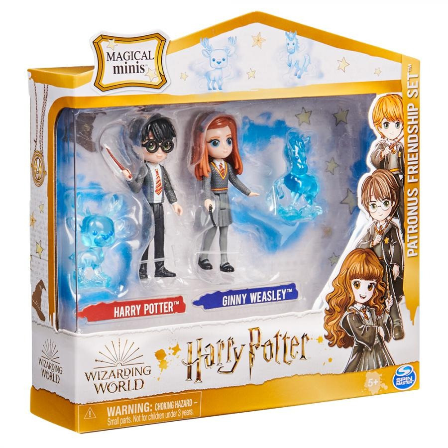 Ігровий набір 'Світ чарівників' WIZARDING WORLD SM22005/8239, (Гаррі, Джині, 2 магічні істоти)