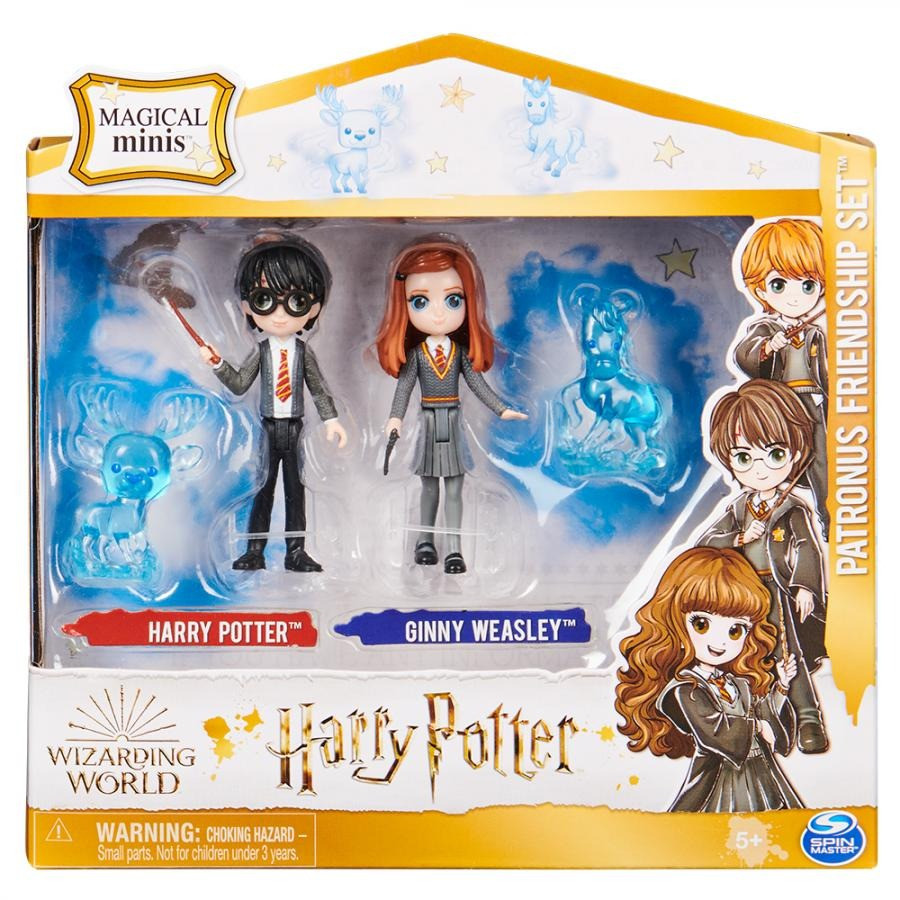 Ігровий набір 'Світ чарівників' WIZARDING WORLD SM22005/8239, (Гаррі, Джині, 2 магічні істоти)