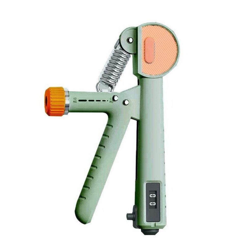 Еспандер кистьовий з лічильником PP-4401 PowerPlay PP_4401_Green 10-60 кг, з регульованим навантаженням