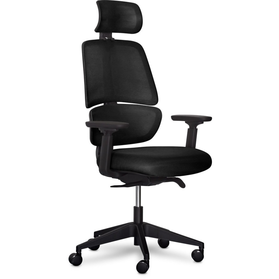 Детское кресло Leo Air Plus Mealux Y-546 KB, Black
