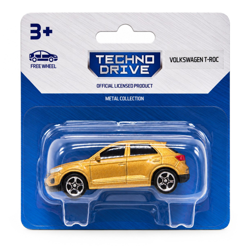 Дитяча мінімодель Volkswagen T-Roc TechnoDrive 250438US2-3 серії Street Racers S3