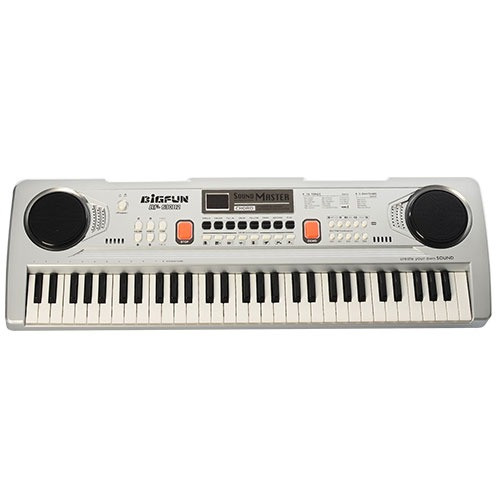 Дитяче піаніно-синтезатор Bambi BF-630B2 USB, MP3 61 клавіша, мікрофон