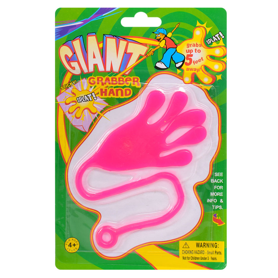 Дитяча іграшка-липучка у вигляді руки Bambi 1102-1578(Pink-1) тягнеться