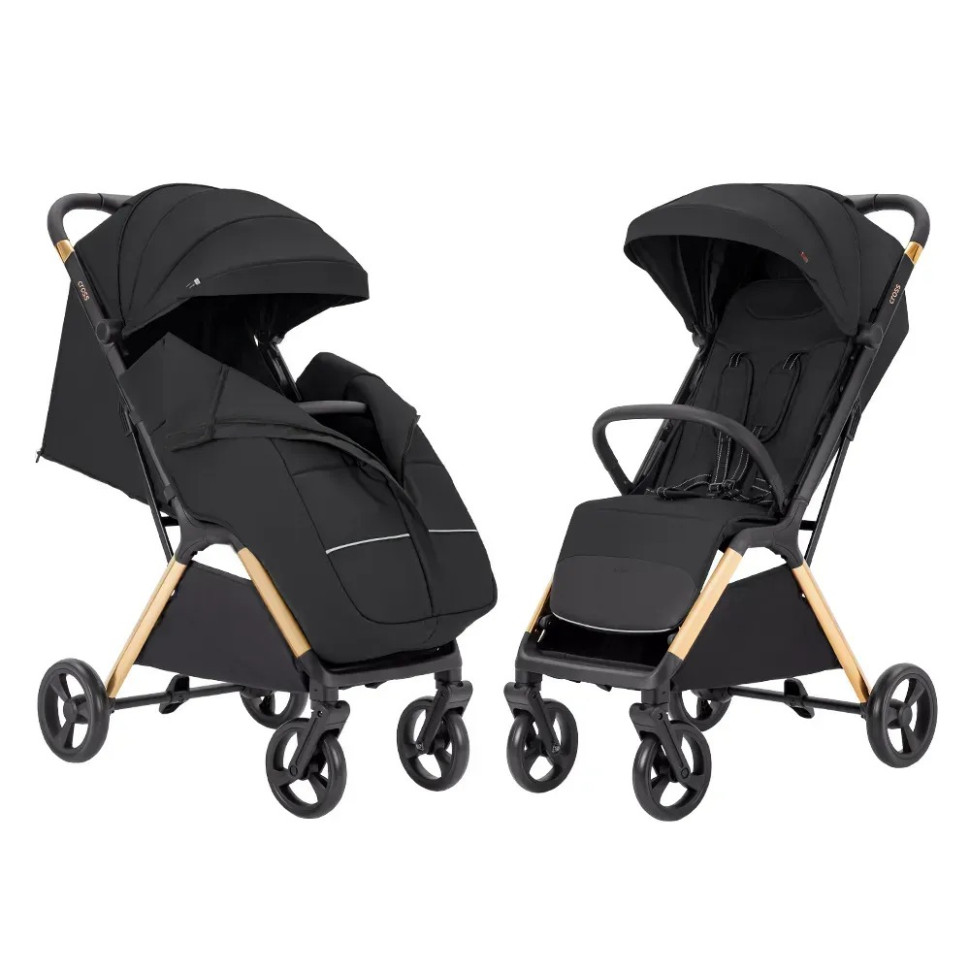 Дитяча прогулянкова коляска Cross Carrello CRL-5523 Raven Black 