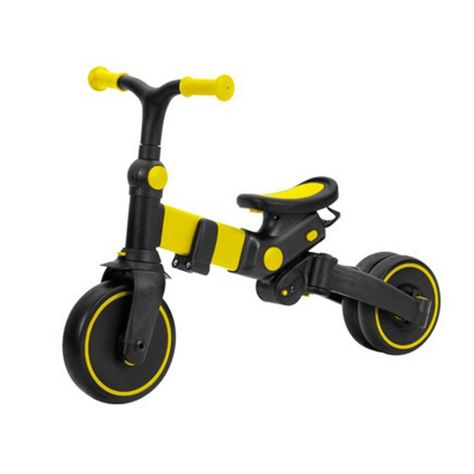 Велосипед триколісний 3 в 1 SNAP BabyTilly BabyTilly T-391 Жовтий