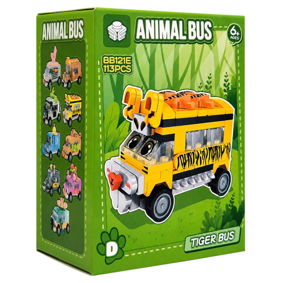 Дитячий конструктор Tiger Bus Bambi BB121E-D серії 