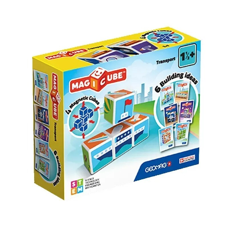 Дитячі магнітні кубики 