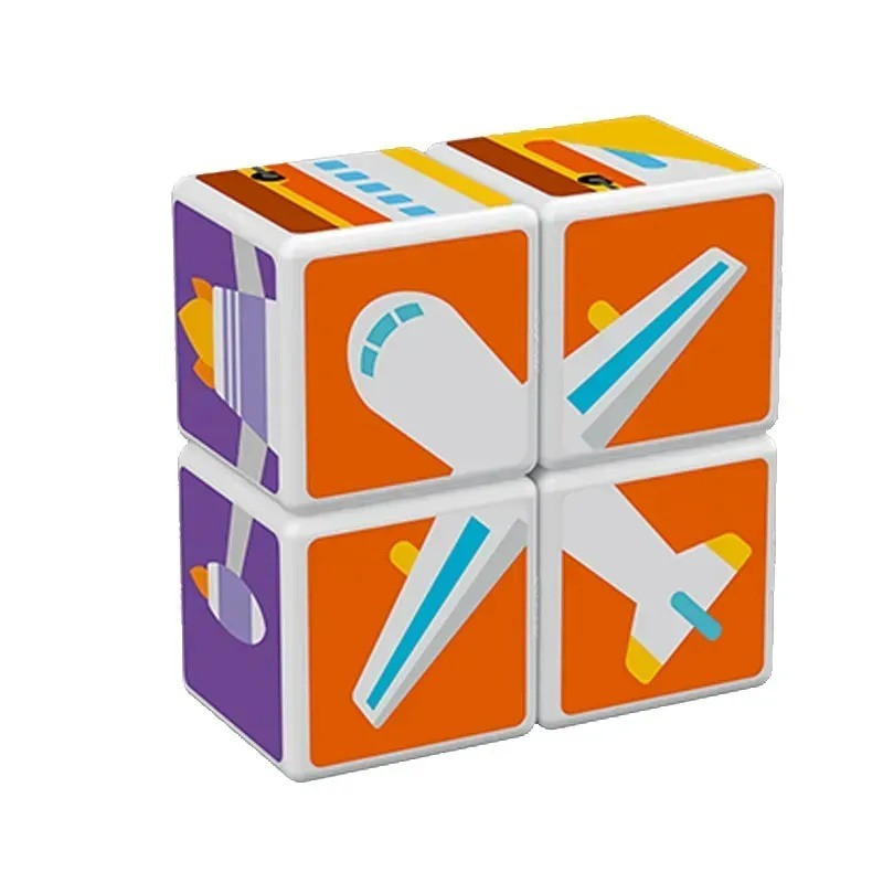 Дитячі магнітні кубики 