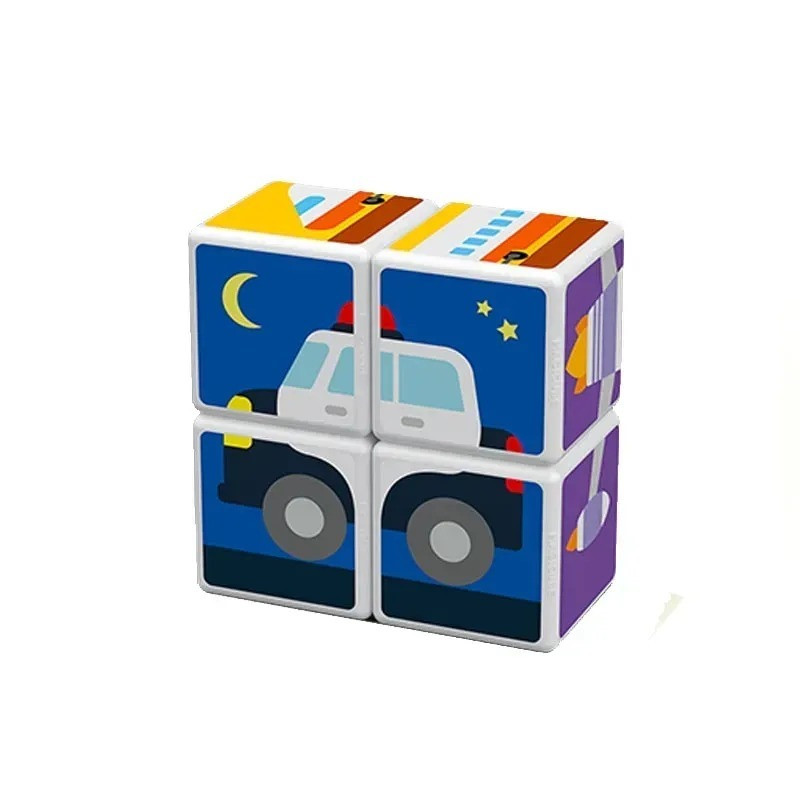 Дитячі магнітні кубики 