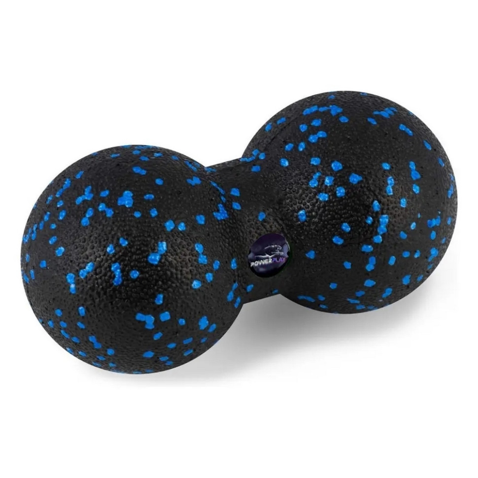 Подвійний масажний м'яч PP-4353 Peanut ball PowerPlay PP_4353_Blue