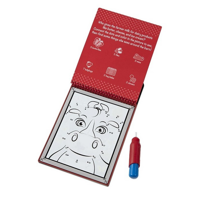 Детская водная раскраска по точкам