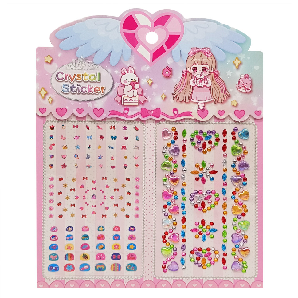 Наклейки декоративные Bambi XY-008-2(Multi-Color) для авто, ноутбуков, телефонов