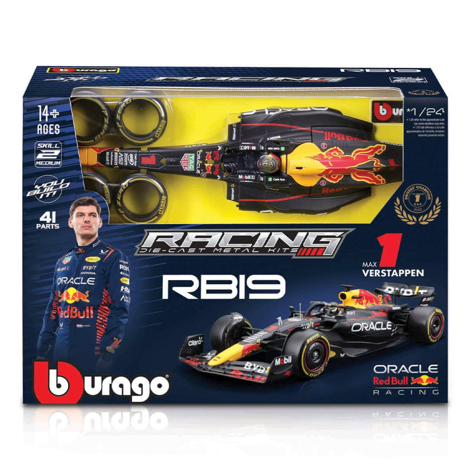 Авто-конструктор ORACLE RED BULL RACING RB19 Bburago 18-28507 масштаб (1:24)