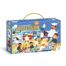 Пазл дитячий "Професії. Повар" DoDo Toys 300620, 150 елементів