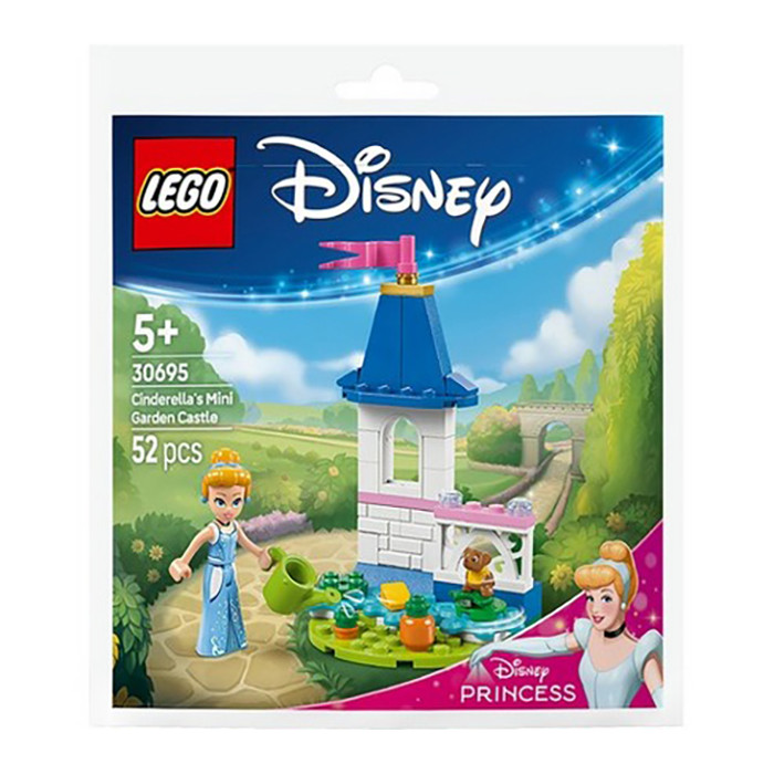 Конструктор Disney Princess Маленький замок Попелюшки в саду LEGO 30695, 52 деталі