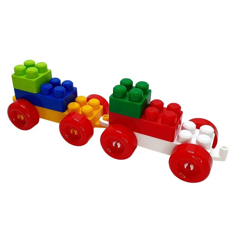 Детский блочный конструктор Doloni 013999/04 в пластиковом боксе, 303 детали