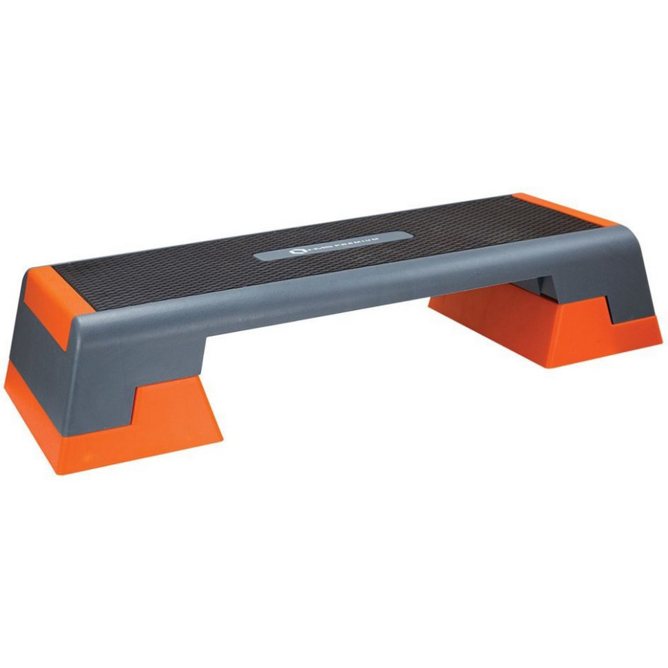 Степ-платформа 2-ступенева Step AS007 HMS 5907695522136 сіро-помаранчева