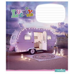 Зошит учнівський "Lucku Vibes" Школярик 024-3360K-3 в клітинку, 24 аркушів