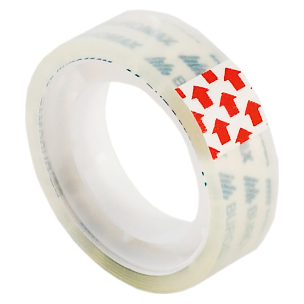 Канцелярский скотч BUROMAX BM.7111-01 прозрачный 12 мм х 10 м