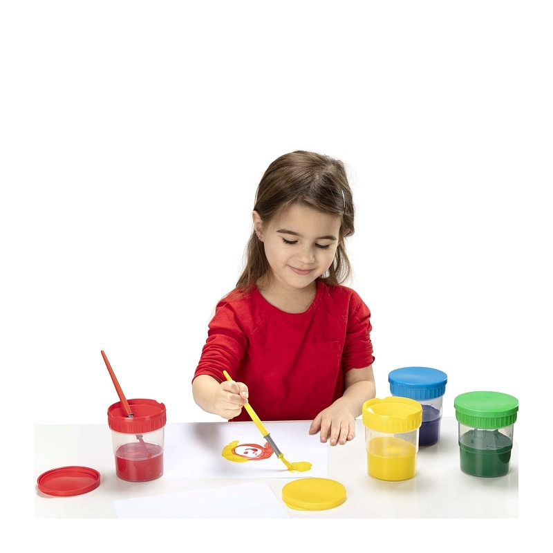 Набір баночок-непроливайок Melissa&Doug MD11623, 4 штуки, пластик