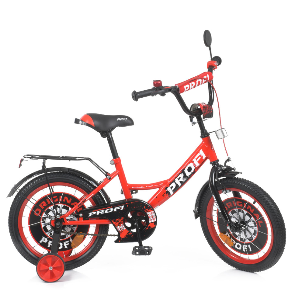 Велосипед дитячий PROF1 Y1846-1 18 дюймів, червоний по цене 3 819 грн.