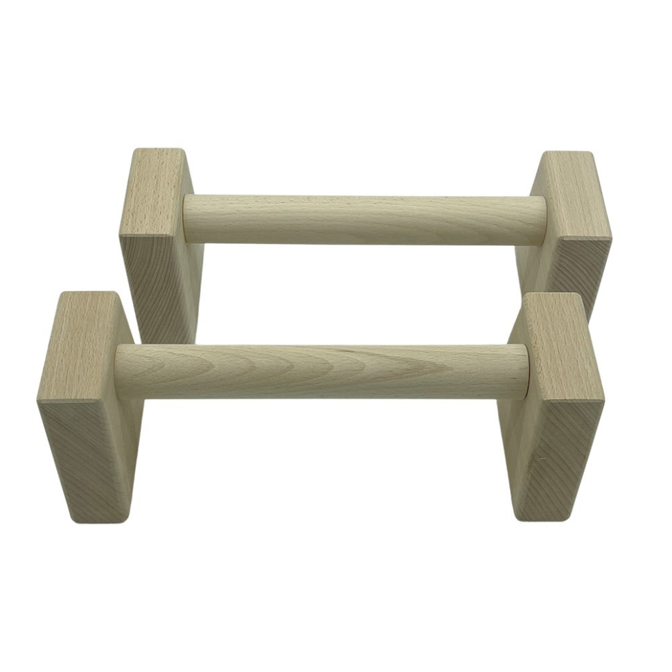 Паралетсы, упоры для отжимания деревянные Wood Gym Push Up Newt NE-WD-30 из бука 30 см 2 шт