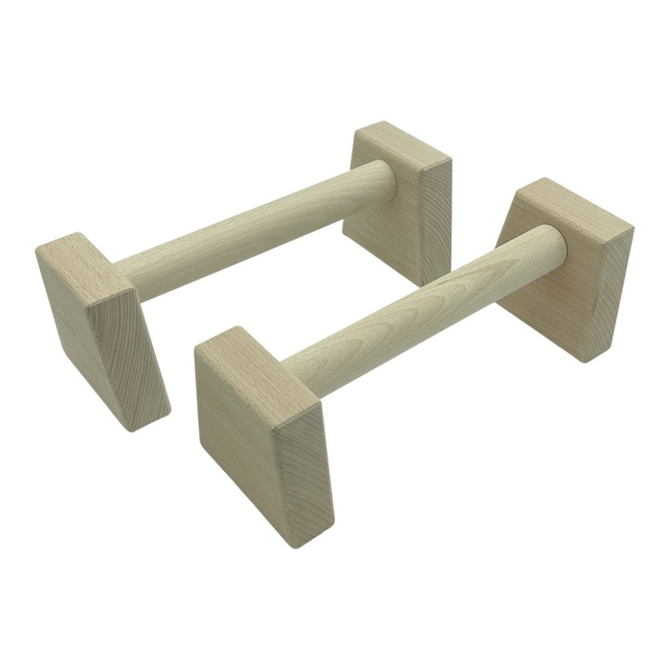 Паралетсы, упоры для отжимания деревянные Wood Gym Push Up Newt NE-WD-30 из бука 30 см 2 шт