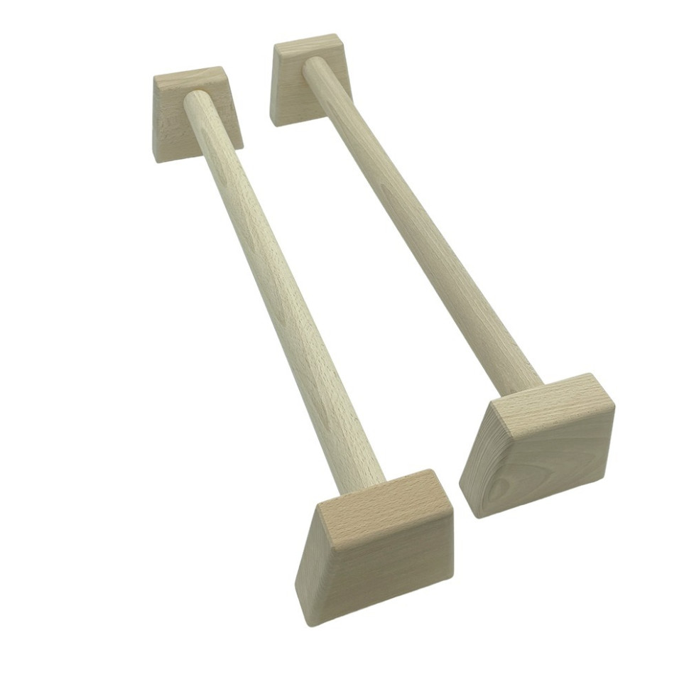 Паралетсы, упоры для отжимания деревянные Wood Gym Push Up Newt NE-WD-30 из бука 30 см 2 шт