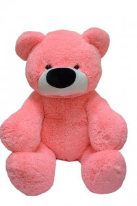Великий ведмедик Аліна Бублик 140 см рожевий Б№4-роз