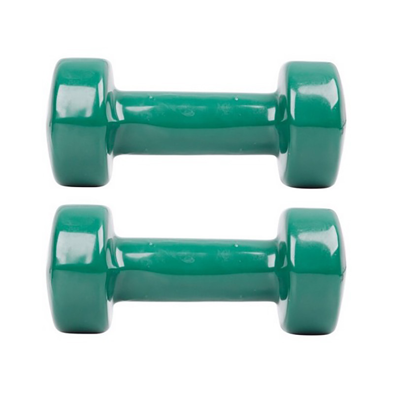 Гантели Smoothbell inSPORTline 1241 виниловые 2 x 3 кг, зеленые
