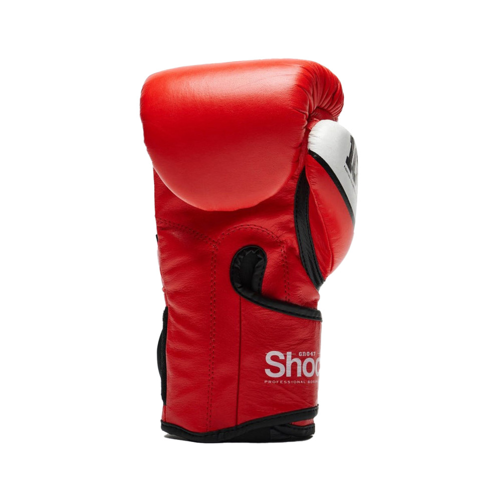 Боксерские перчатки GN047 SHOCK Leone Red GN047_Red_12oz 12 унций