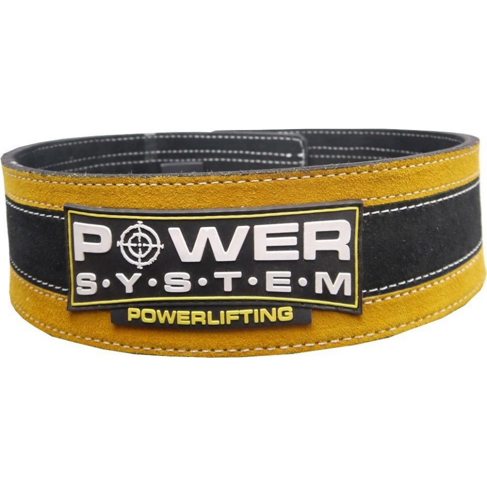Пояс для важкої атлетики Stronglift Power System PS_3840YW-3 Black/Yellow, S/M