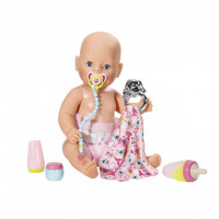 Набір аксесуарів для ляльки BABY BORN - піклування про малюка (бутил., підгузн., пустушка, ігр.-ковдрочка) 824467